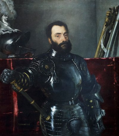 Retrato de Francesco Maria I della Rovere de Titian (c.1488 1576)
