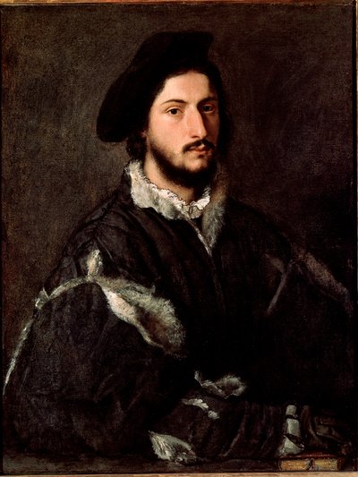 Retrato de Vincenzo Mosti de Tiziano Vecelli