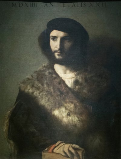 Retrato de un hombre, conocido como el enfermo de Titian (c.1488 1576)