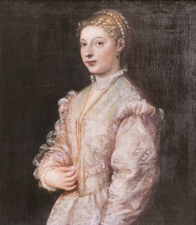 Retrato de una joven (Lavinia) de Titian (c.1488 1576)
