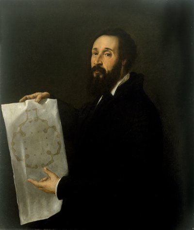 Retrato del arquitecto Giulio Pippi de 