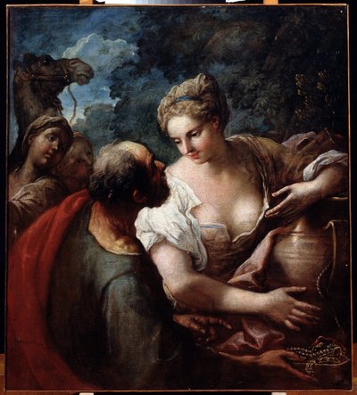 Rebeca en el Pozo de Tiziano Vecelli