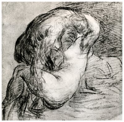 Amantes Júpiter e Io, c1560, 1937 de Tiziano Vecelli