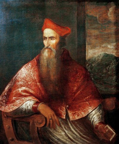 Retrato del Cardenal Pietro Bembo 1470-1547 de Titian