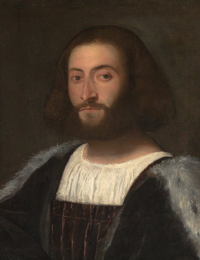 Retrato de un hombre de Titian