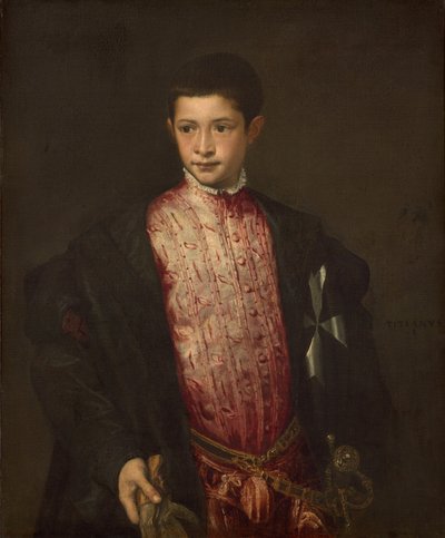 Ranuccio Farnese de Titian