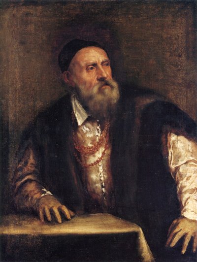 Autorretrato, ca. 1550-1562 de Titian