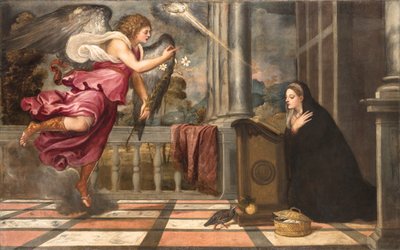 La Anunciación, ca. 1538-1539 de Titian