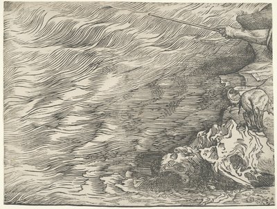Sumersión del ejército del Faraón en el Mar Rojo de Titian