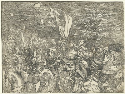 Sumersión del ejército del Faraón en el Mar Rojo de Titian