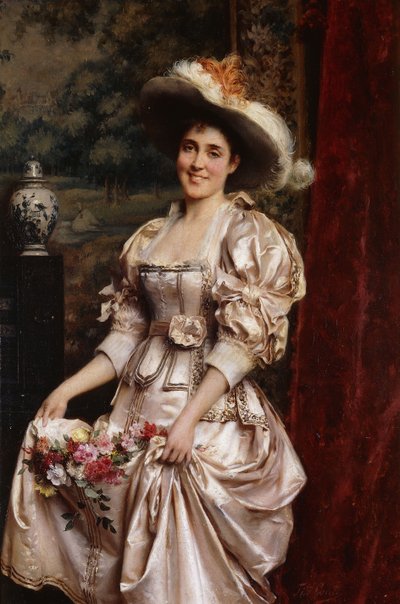 La vendedora de flores de Tito Conti