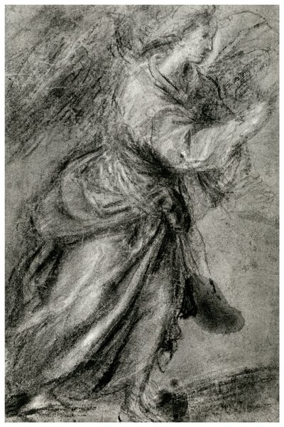 Ángel de la Anunciación, c1565, 1937 de Tiziano Vecelli