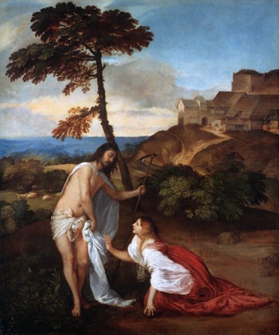 Noli Me Tangere de Tiziano Vecelli