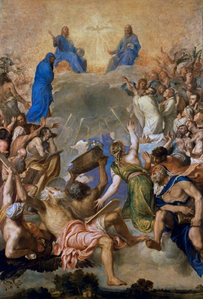La Santísima Trinidad, 1553-54 de Tiziano Vecelli