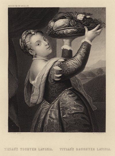 La hija de Tiziano, Lavinia de Tiziano Vecelli