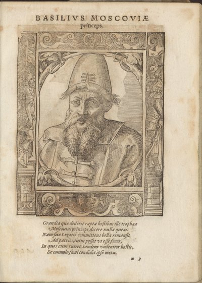 Retrato del Zar Iván IV el Terrible 1530-1584 de Tobias Stimmer
