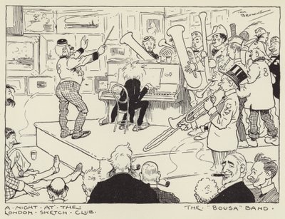Una noche en el London Sketch Club, La Banda Bousa de Tom Browne