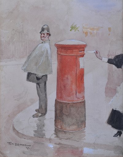 Billet-doux, 1897 de Tom Browne