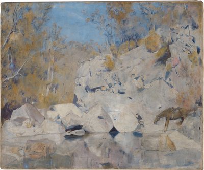 En un rincón del Macintyre, 1895 de Tom Roberts