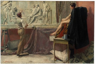 El Estudio del Escultor de Tom Roberts