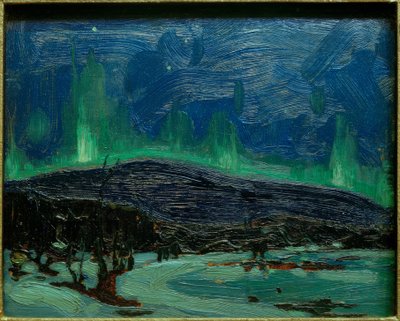 Auroras boreales de Tom Thomson