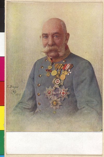 Emperador de Austria Francisco José I de Tom von Dreger