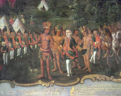 El campamento del gobernador Matorras en el Chaco de Tomas Cabrera