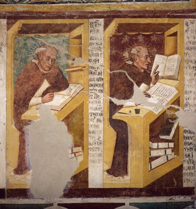 Cuarenta miembros ilustres de la Orden Dominicana de Tomaso da (late 15th century) Modena