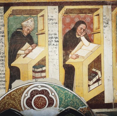 Cuarenta miembros ilustres de la Orden Dominicana de Tomaso da (late 15th century) Modena