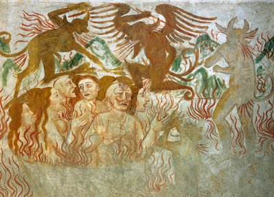 El juicio final, el infierno de Tommaso (active 1479 1509) (workshop) Cagnola