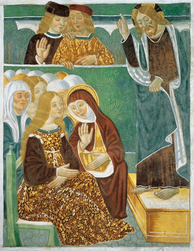 Jesús predicando a las mujeres de Tommaso (active 1479 1509) (workshop) Cagnola