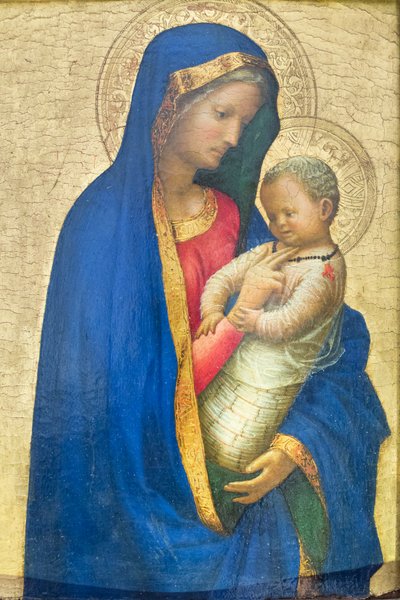 Virgen con el Niño de Tommaso Masaccio