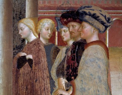 El banquete de Herodes de Tommaso Masolino da Panicale