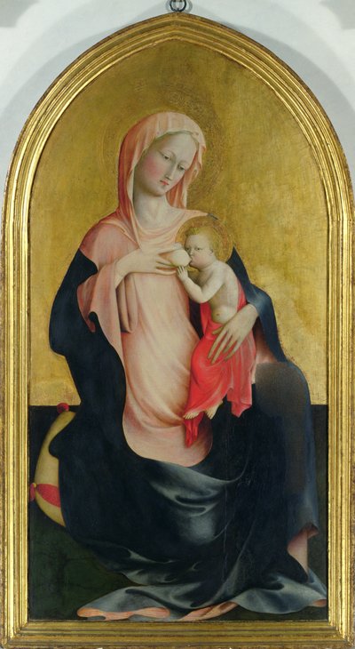 Madonna de la Humildad, c.1410 de Tommaso Masolino da Panicale