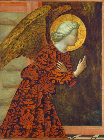El Arcángel Gabriel, c. 1430 de Tommaso Masolino da Panicale