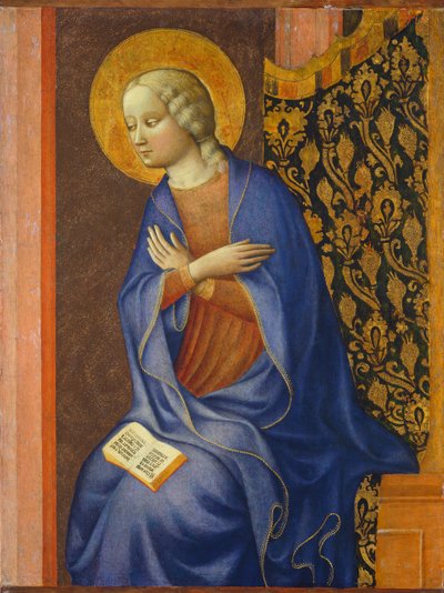 La Virgen Anunciada, c. 1430 de Tommaso Masolino da Panicale