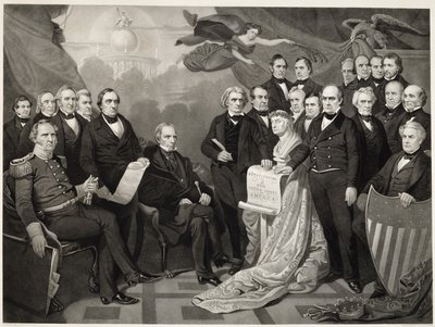 Unión, 1852 de Tompkins Harrison after Matteson