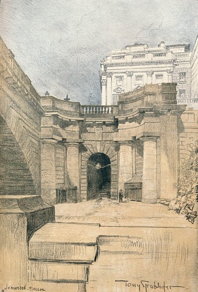 Somerset House, c1902 de Tony Grubhofer