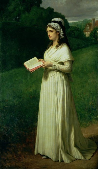 Retrato de Charlotte Corday de Tony Robert Fleury