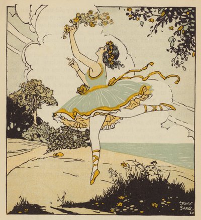 Colombina, amante de Arlequín en la Commedia dell