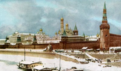 El Kremlin, Moscú, Rusia, década de 1930 de Topical Press Agency