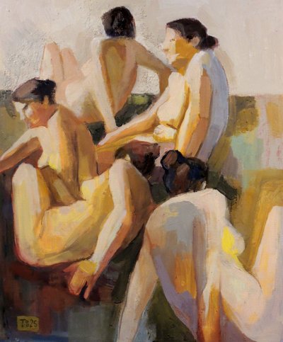 Figuras en un espacio I de Tore Bahnson