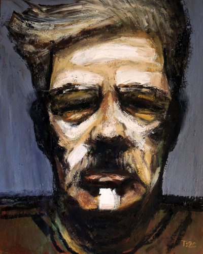 Retrato masculino de carácter de Tore Bahnson