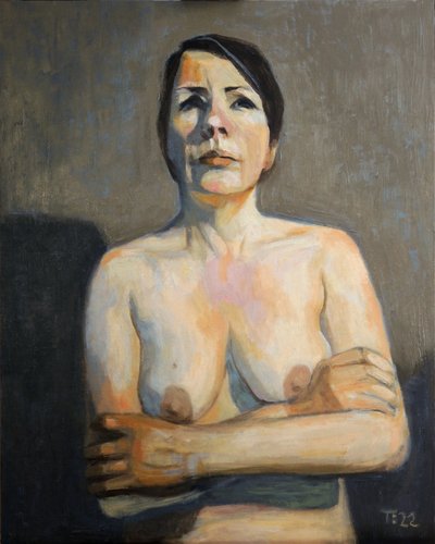 Retrato de desnudo de Tore Bahnson