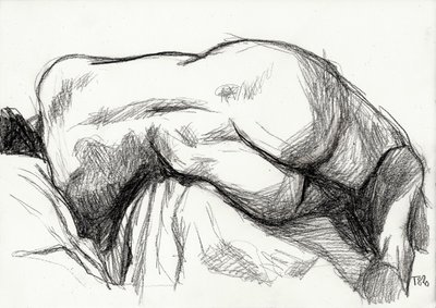 Estudio de una figura sensual de Tore Bahnson