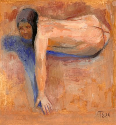 Mujer en reposo de Tore Bahnson
