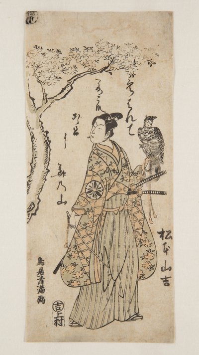 Actor Matsumoto Yamakichi de Torii Kiyomitsu