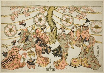 La danza Harugoma de Torii Kiyomitsu I
