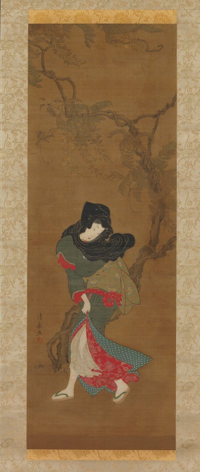 Belleza en la brisa de verano de Torii Kiyonaga