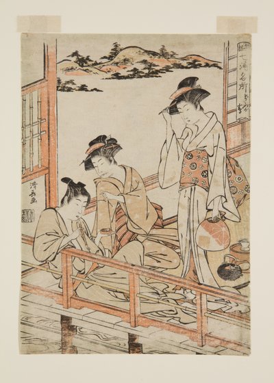 Dōgashima de Torii Kiyonaga